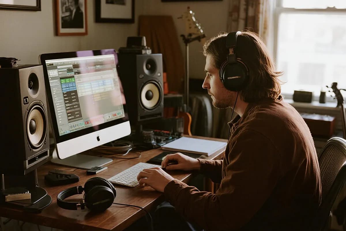 Independent musicians experimenting with AI beats